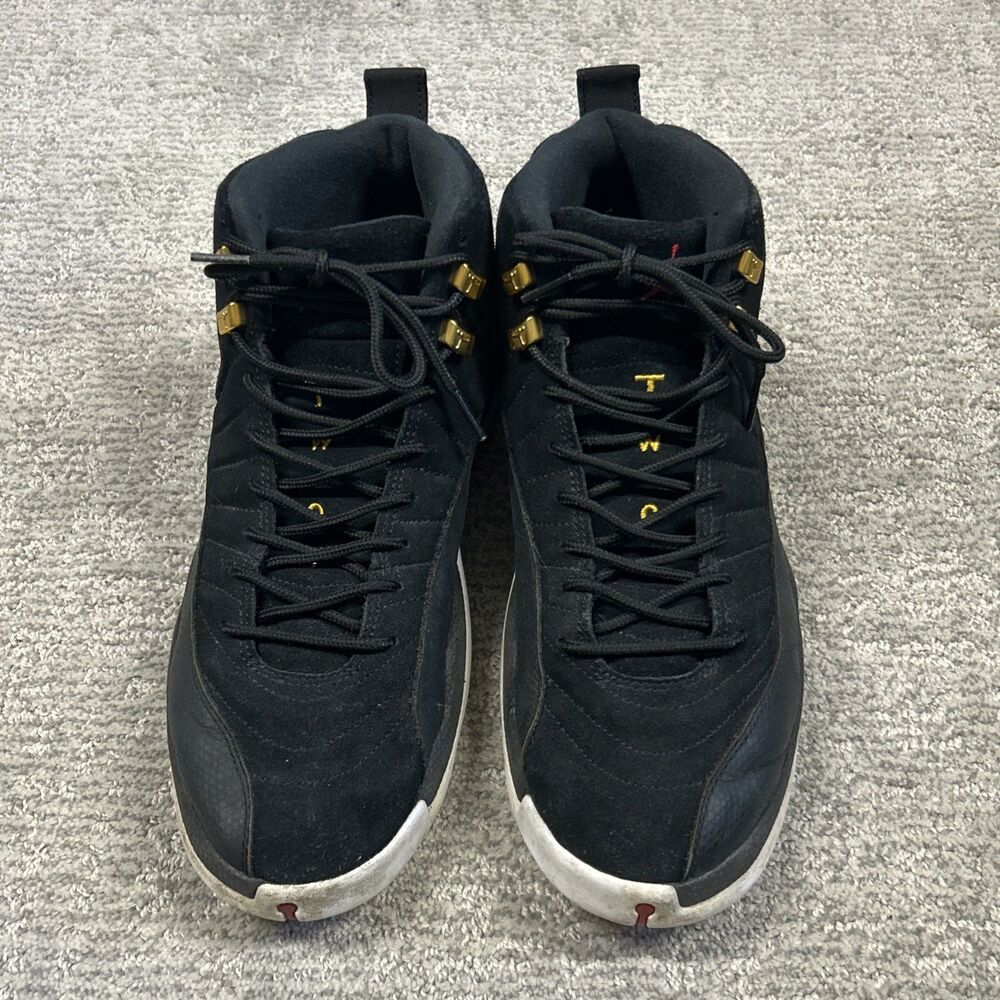 Jordan Shoes Reverse Taxi Mens Size 11.5 Sneakers Black High Tops - Picture 2 of 14